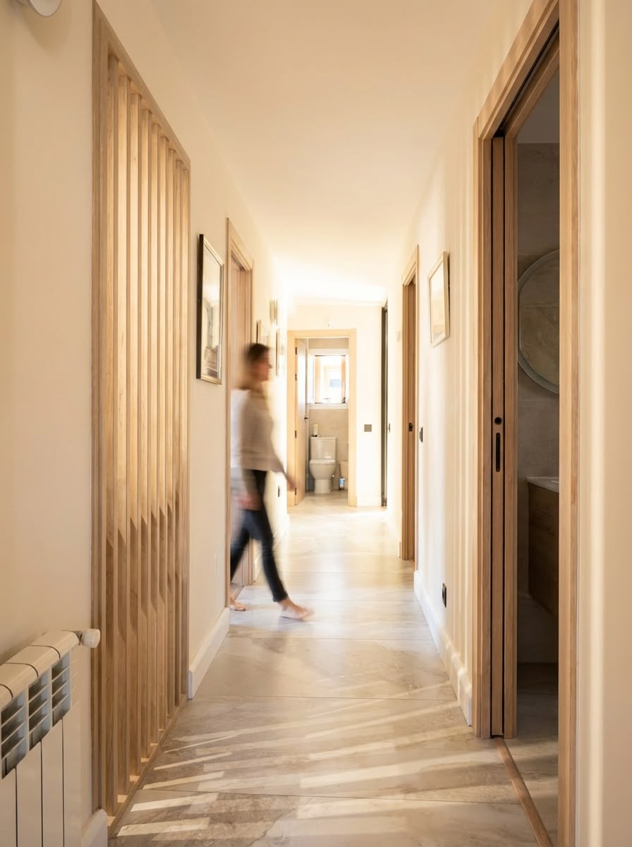 Dos chalets, una cocina compartida