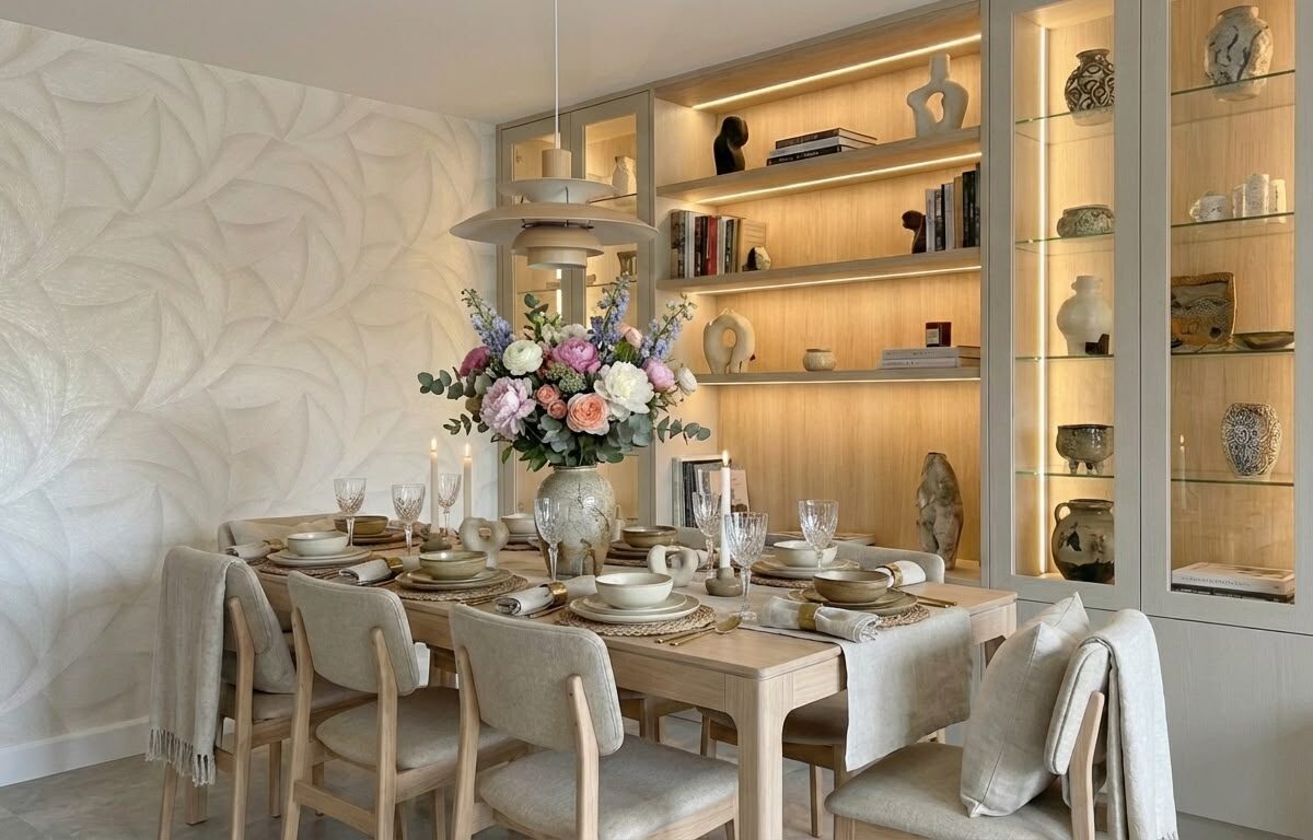 Dos chalets, una cocina compartida