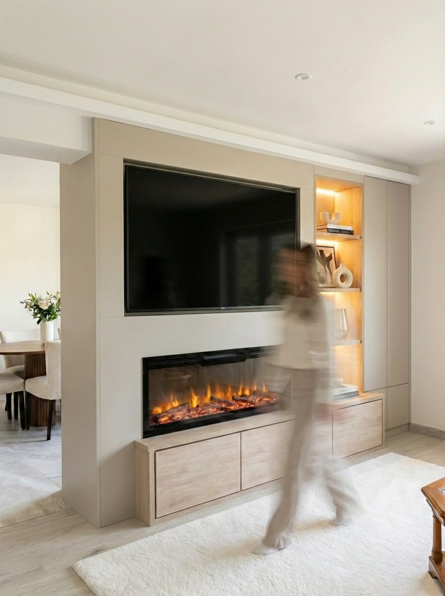 Dos chalets, una cocina compartida